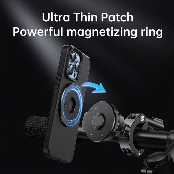 Držač za mobilni telefon za bicikl univerzalni crni - EP2850491