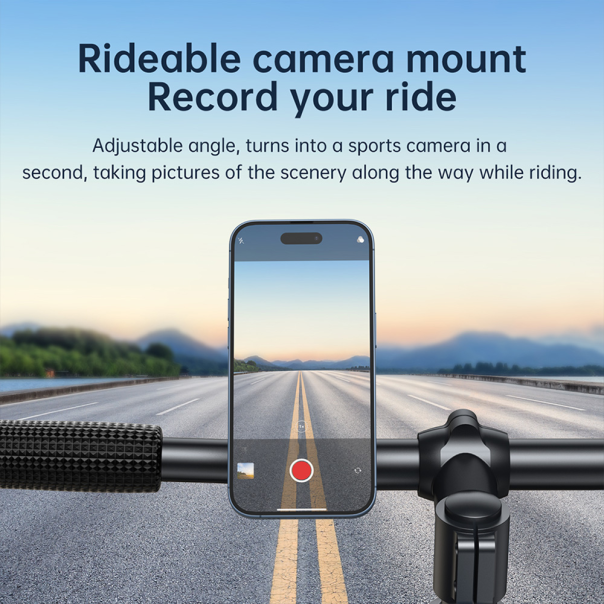 Držač za mobilni telefon za bicikl univerzalni crni - EP2850491