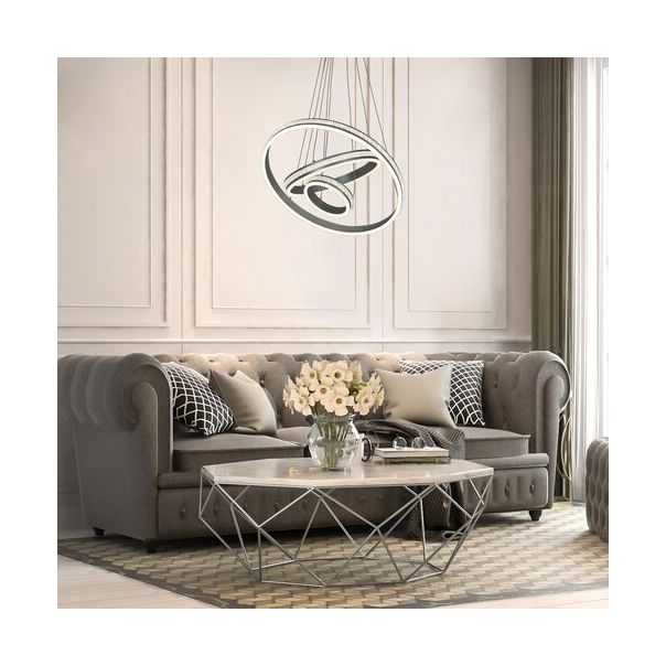 Rabalux Visilica Avalon LED 75W brušeni aluminijum (2230) - 2230-1