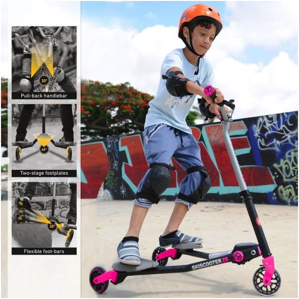 SMART TRIKE  Skuter Ski - Z5 pink - 2230200