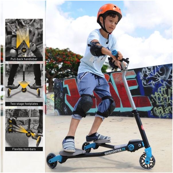 SMART TRIKE  Skuter Ski - Z5 plavi - 2230600