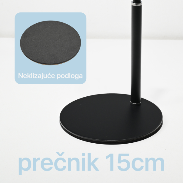 Desktop držač za mobilni telefon fleksibilni crni - EP2845534