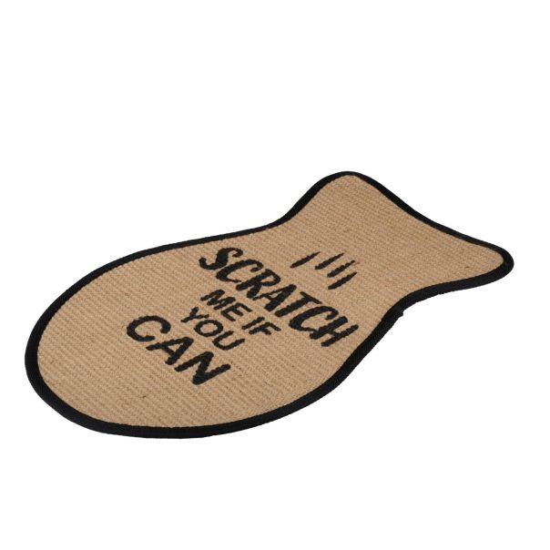 PET TOYS Grebalica za mačke – prostirka Scratch Me If U Can 50 × 30 cm - EP3174575