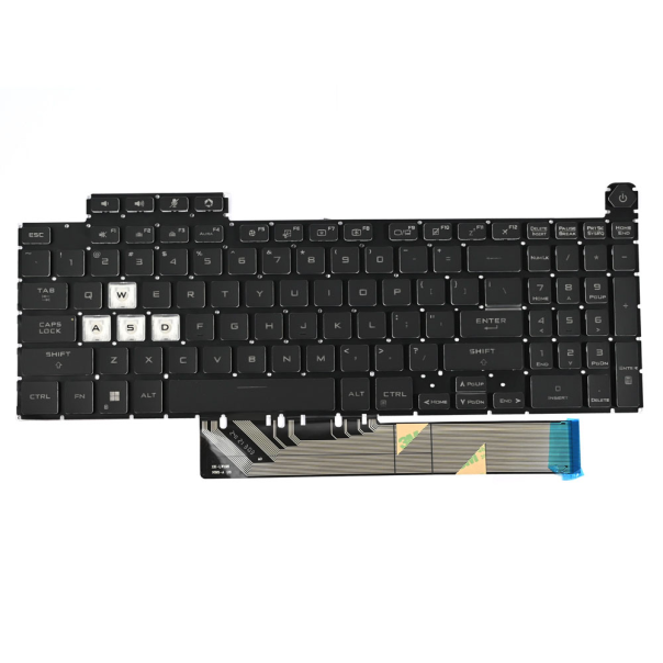 Tastatura za laptop Asus TUF Gaming A15 F15 FA507 FX507 mali enter pozadinsko osvetljenje - EP2638209