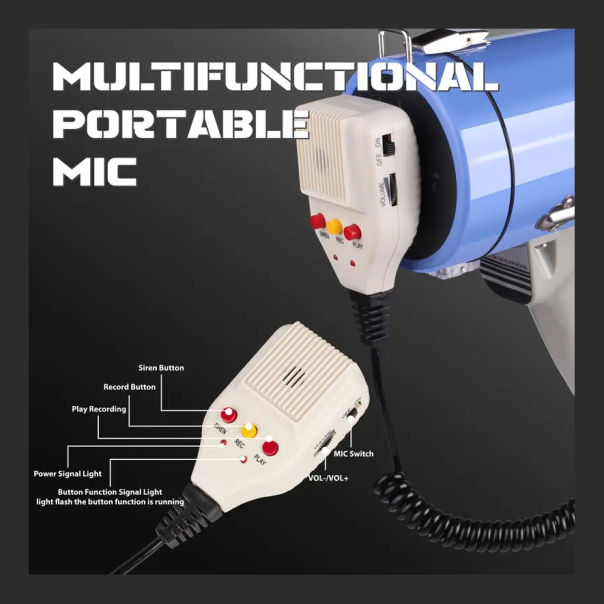 Megafon JWD rucni 50W beli - EP2847117