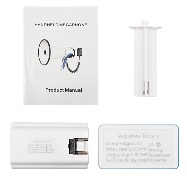 Megafon JWD rucni 100W beli - EP2877015