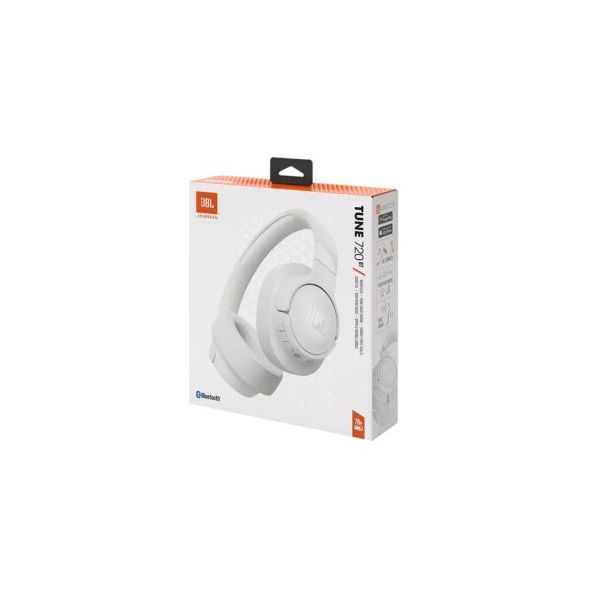 JBL Bluetooth slušalice TUNE 720BT, bela - 76003-1