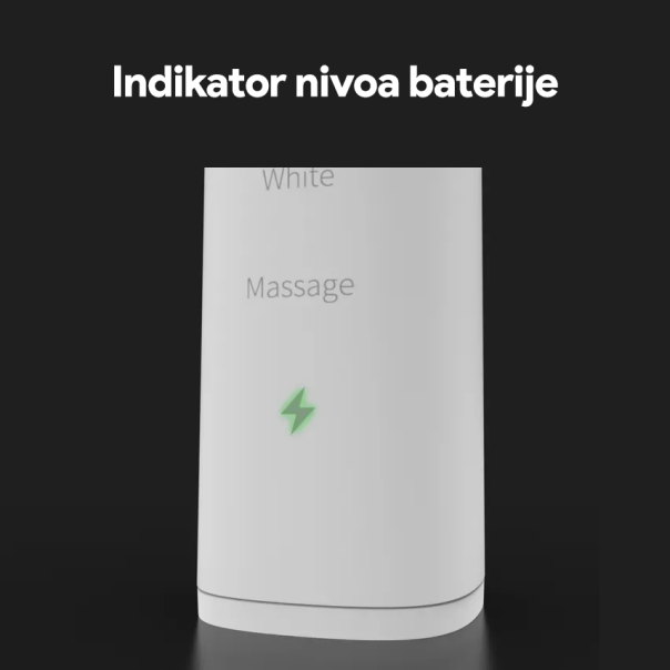 Elektricna cetkica Aeno DB3 bela - EP2845987