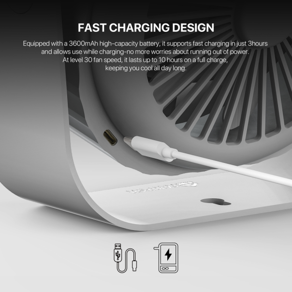 Prenosni ventilator Fantech PAC4 pink - EP2848590