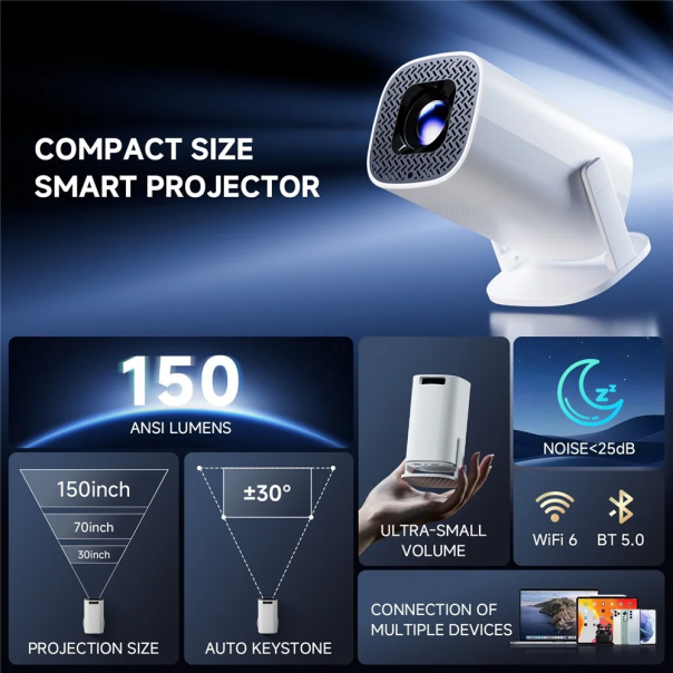 Smart projektor P30 Pro JWD beli - EP2850641