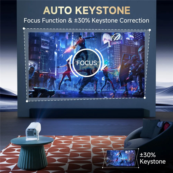 Smart projektor P30 Pro JWD beli - EP2850641