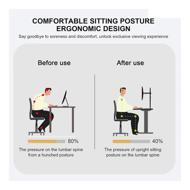 Držač za monitor + laptop podesivi crni - EP2874103