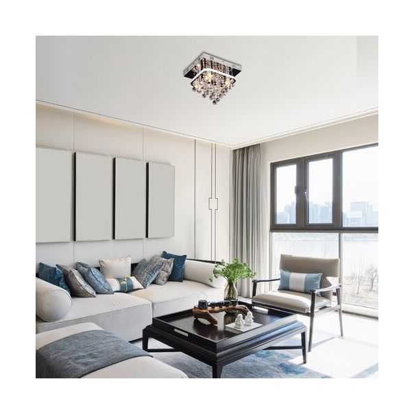 Rabalux Plafonjera Pallas LED 23+ E14 4x MAX 40W hrom (2238) - 2238-1