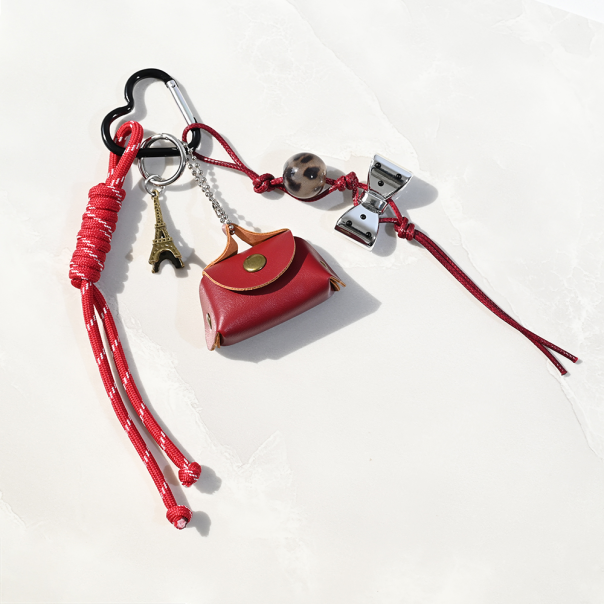 Privezak Fashion Bag bordo - EP2850737