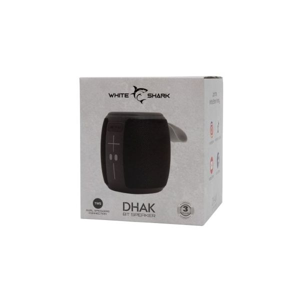 WHITE SHARK Bežični Bluetooth zvučnik GBT-888 DHAK, crna - 223974