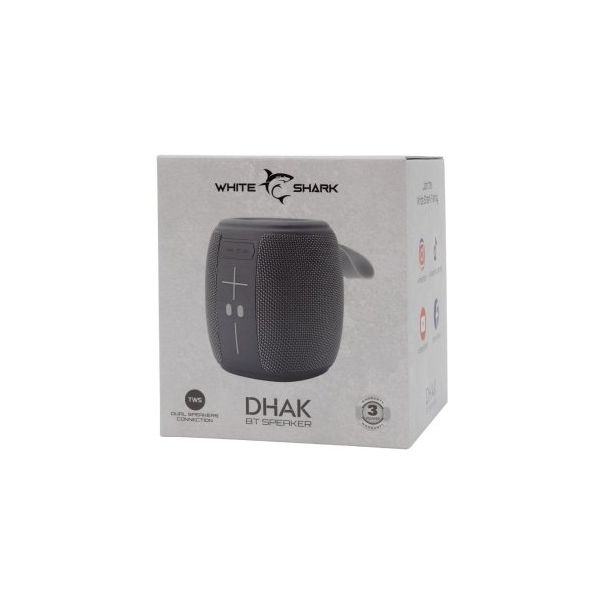 WHITE SHARK Bežični Bluetooth zvučnik GBT-888 DHAK, siva - 223976
