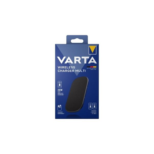 VARTA Wireless punjač 20W, crna - 224166