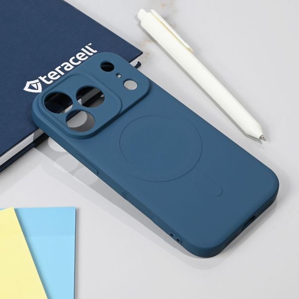 Maska za iPhone 17 Pro 6.3 plava Teracell Giulietta Magsafe - 223429