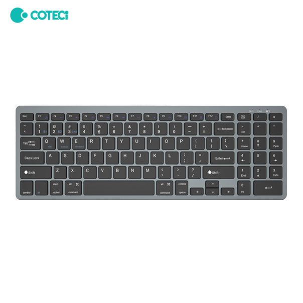 Tastatura Coteci 84007 siva - 224456