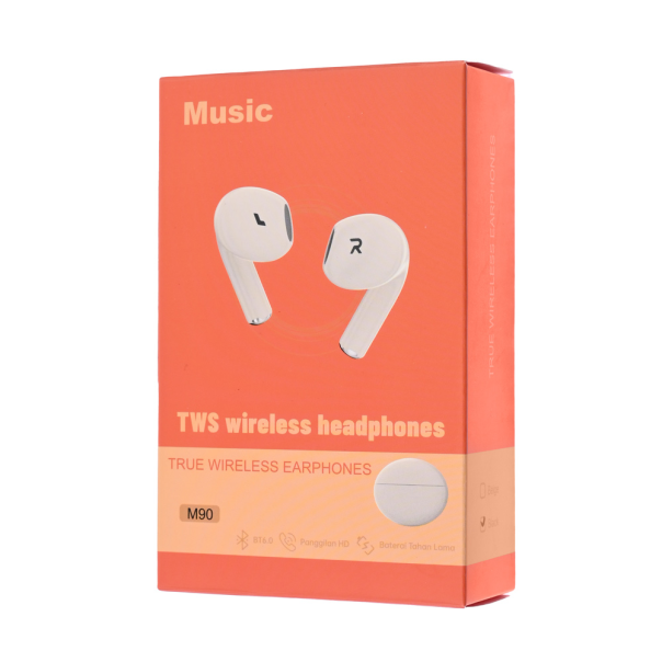 Bluetooth slušalice Airpods T-phox M90 crne HQ - 224471