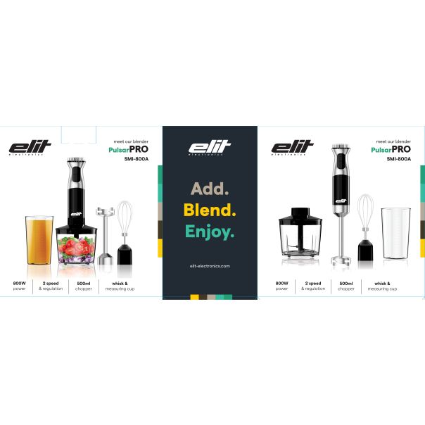 ELIT Štapni mikser Pulsar PRO SMI-800A - 22449