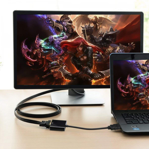 Adapter HDMI M na VGA Z Terabyte crni - 224502