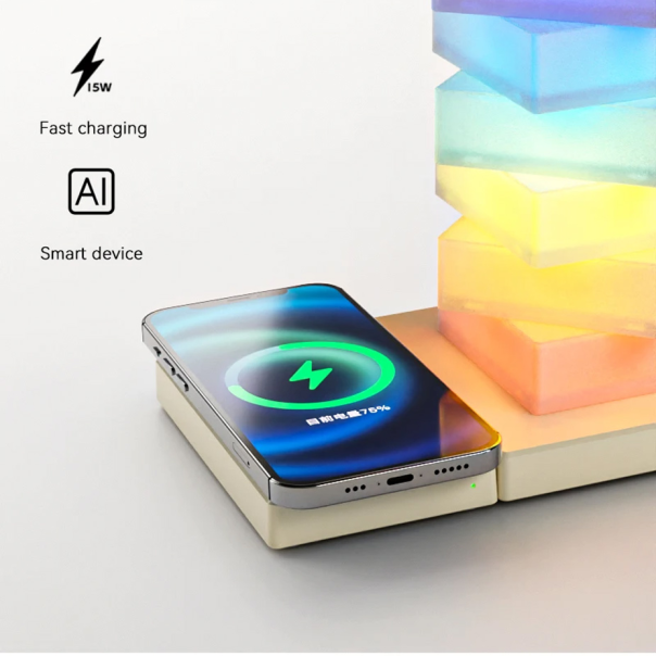 LED lampa sa wireless punjacem DIY02 bela - EP2850977