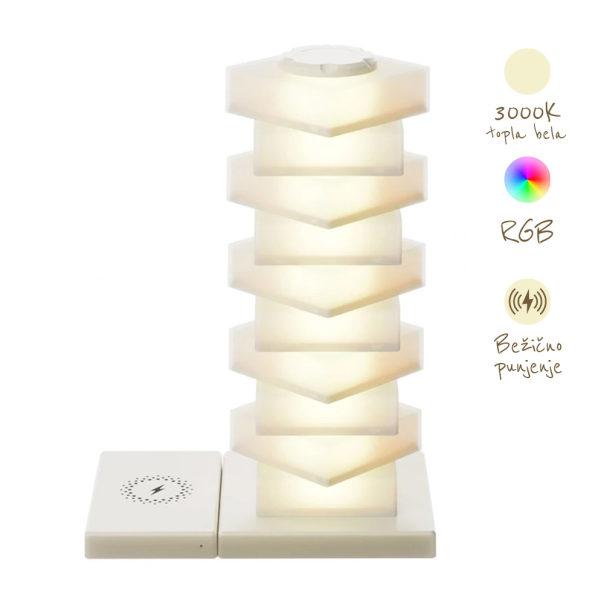 LED lampa sa wireless punjacem DIY02 bela - EP2850977