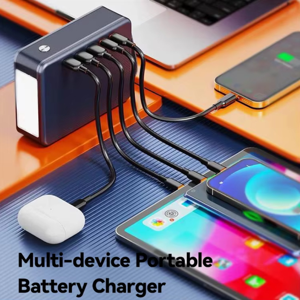 Power bank prenosiva baterija REMAX FP-5 PD27 60000mAh siva - 224807