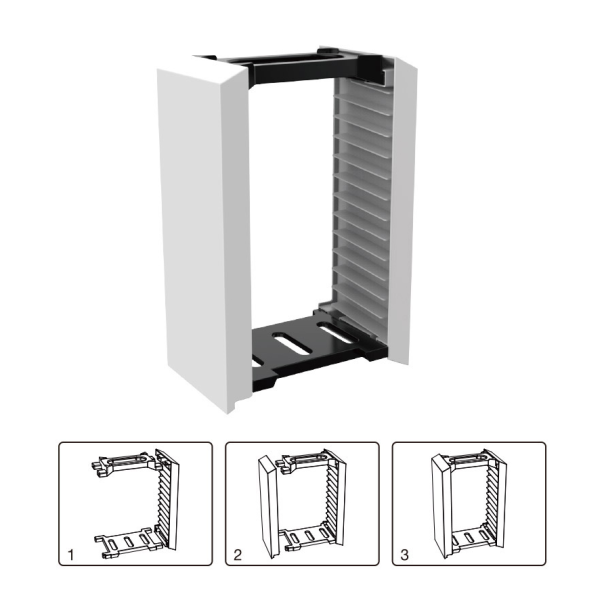 Dobe TP5-0520 set za PS5 crno beli - 224809