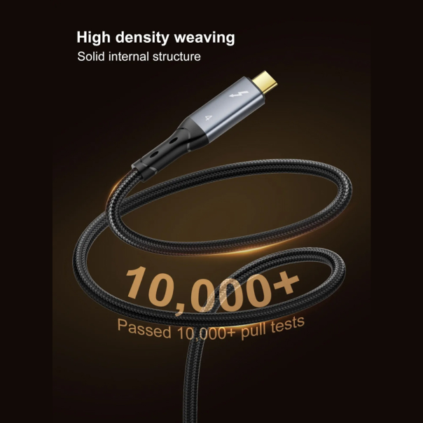 Data kabl LDNIO TC11c, USB 4.0, PD3.1, 240W, 40Gbps, 8K 60Hz PD na Type C crni 1m - 224824