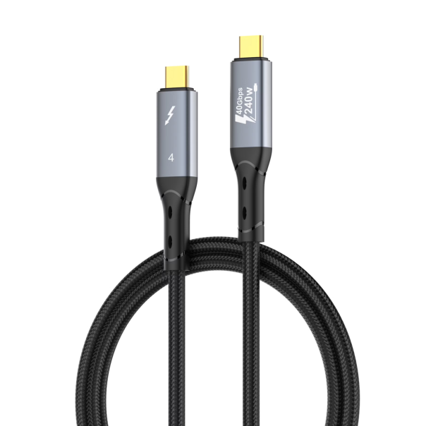 Data kabl LDNIO TC11c, USB 4.0, PD3.1, 240W, 40Gbps, 8K 60Hz PD na Type C crni 1m - 224824