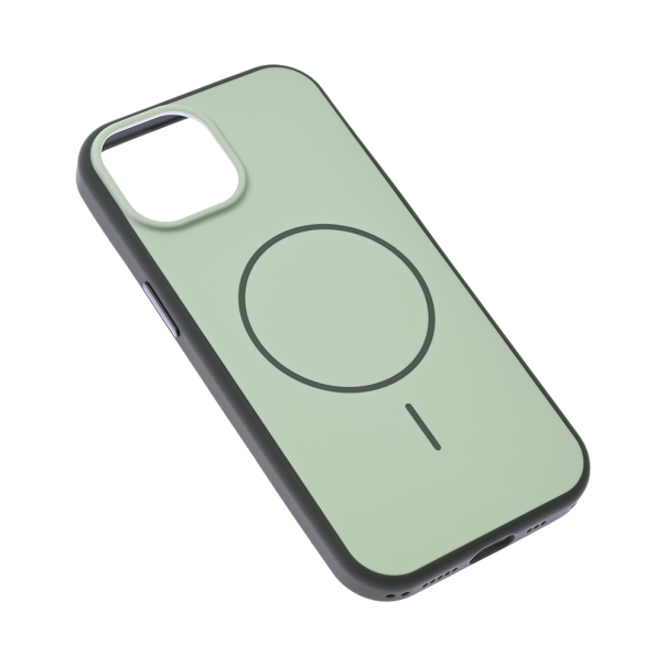Maska za iPhone 13/14 6.1 zelena Magsafe Matte Line - 225016