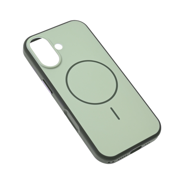 Maska za iPhone 17 6.3 zelena Magsafe Matte Line - 225041