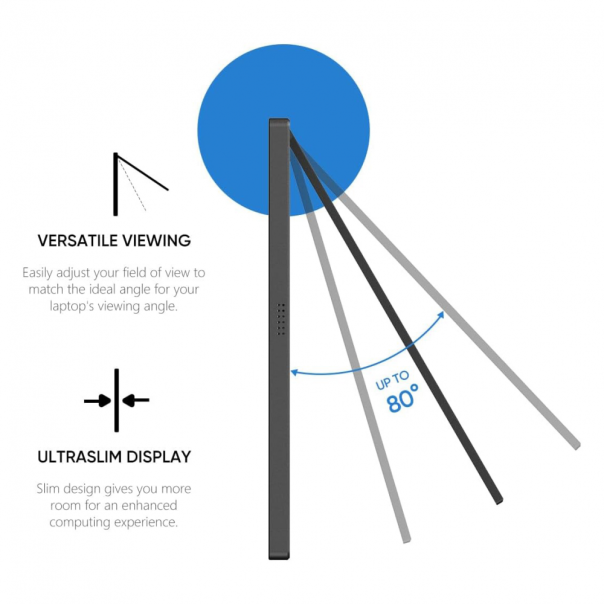 Eksterni prenosni monitor Arzopa Z1RC 16 inch Black 2.5K sRGB100 - EP2843616