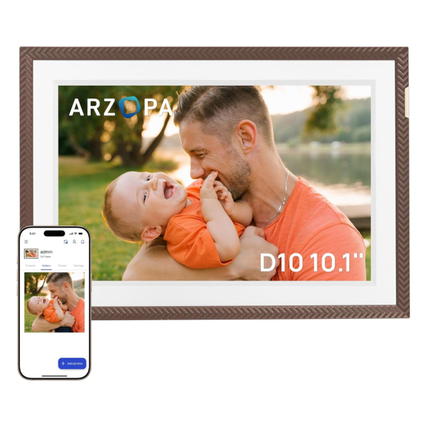 Digitalni foto ram Arzopa 10,1'' Brown Plastic 32GB - EP2838398