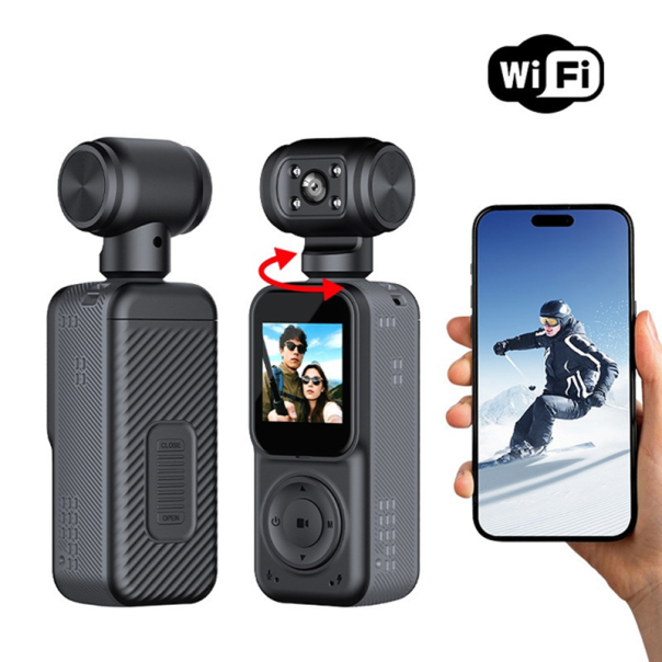 Smart akciona kamera Q5 2k crna - EP2841919