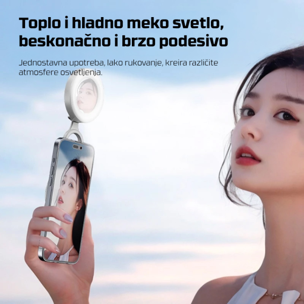 Slefie LED svetlo magnetic crno - EP2845372