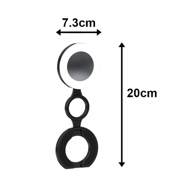 Slefie LED svetlo magnetic crno - EP2845372