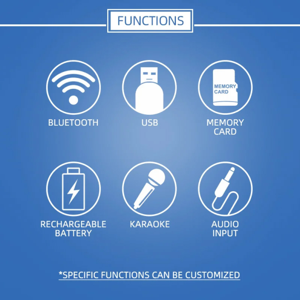 Bluetooth zvučnik KTS-1745 crni - EP2862264