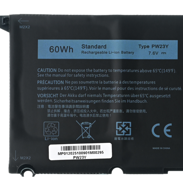 Baterija za laptop Dell XPS 13 9360 PW23Y HQ2200 B - EP3043482