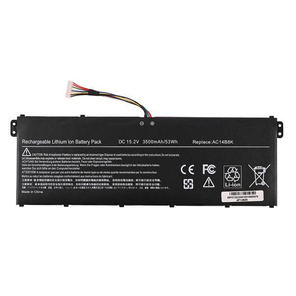Baterija za laptop Acer Aspire ES1-531 AC14B18J 11.4V 3220mAh HQ2200 B - 225271