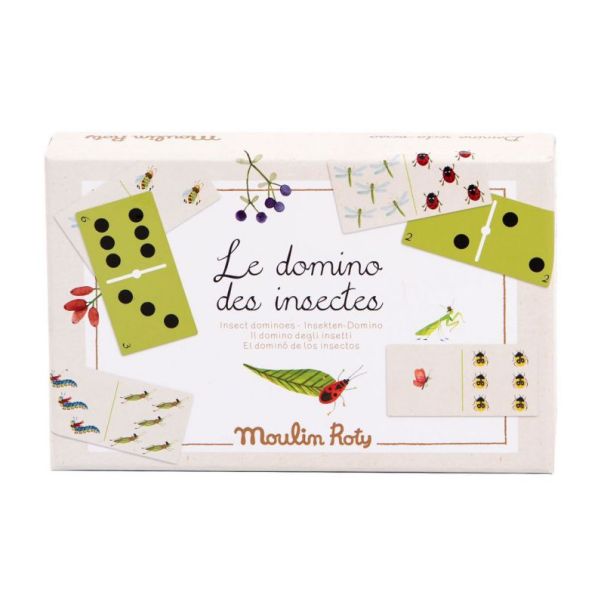 MOULIN ROTY Društvena igra domine Insekti - Le jardin du moulin - 712421