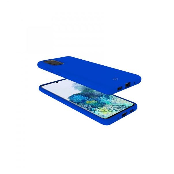 CELLY Maska FEELING za Samsung S20, plava - FEELING992BL