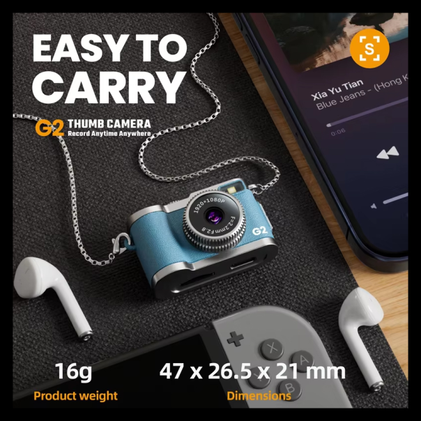 Mini kamera G2 32GB bela - EP2893946