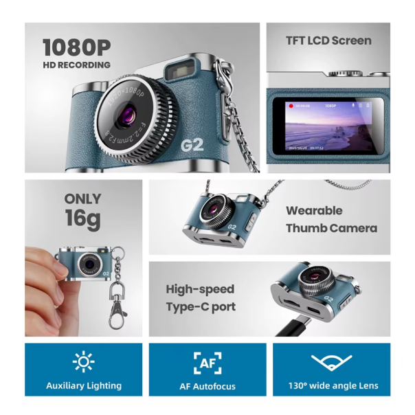Mini kamera G2 32GB bela - EP2893946