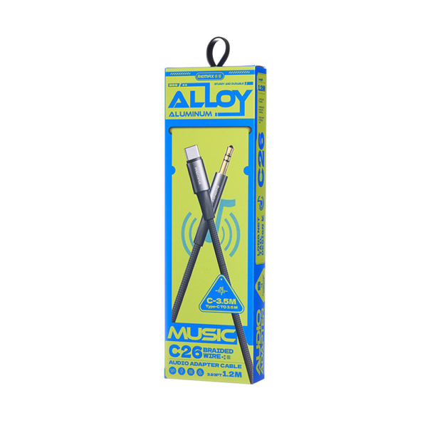 Audio kabl REMAX Velocity CB08 Type C na 3.5mm 1.2m - EP2893925