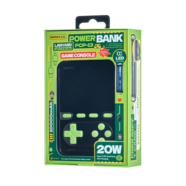 Konzola za igranje+power bank REMAX FCP-13 20W 10000mAh - EP2893940