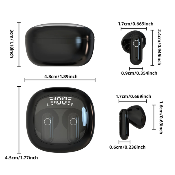 Bluetooth slušalice EL SK37 crne HQ - EP2938809