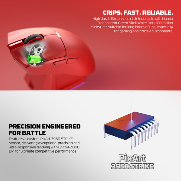 Miš Wireless Gaming Fantech WG13P Tanto Pro P crni - EP2870884